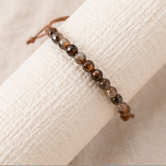 Earth Balance Agate Bracelet