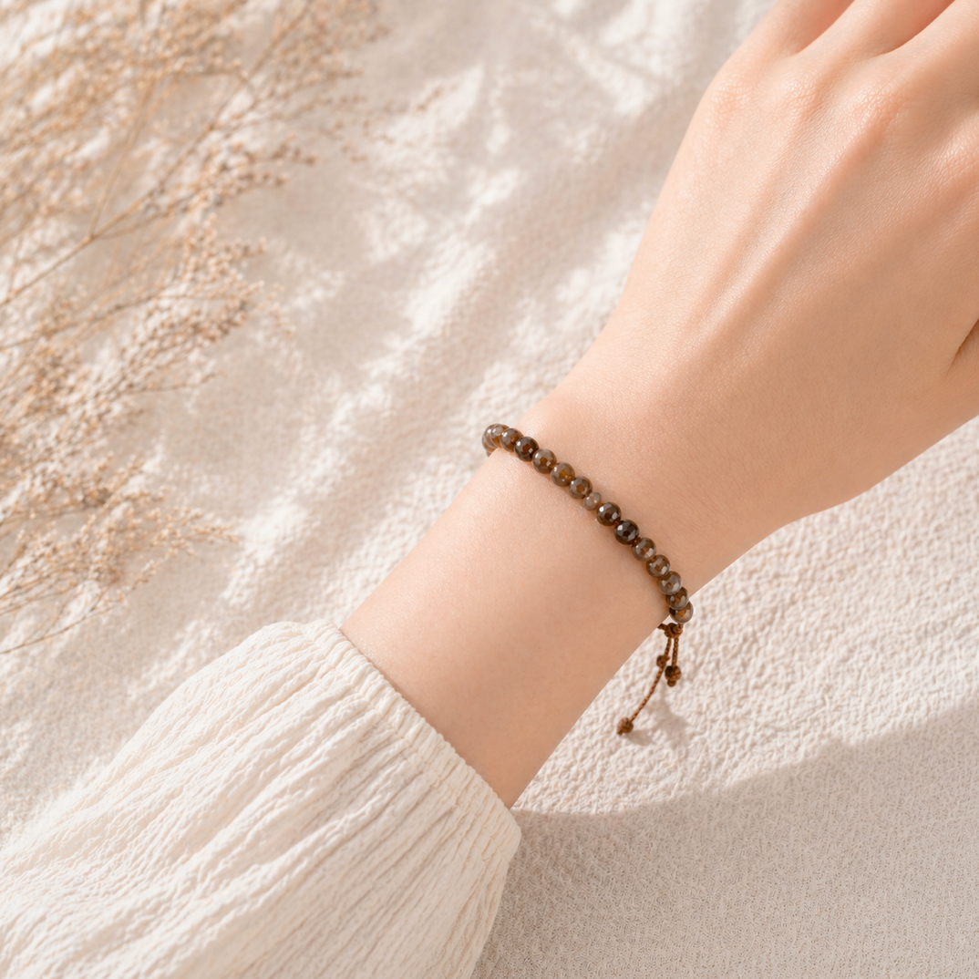 Earth Balance Agate Bracelet