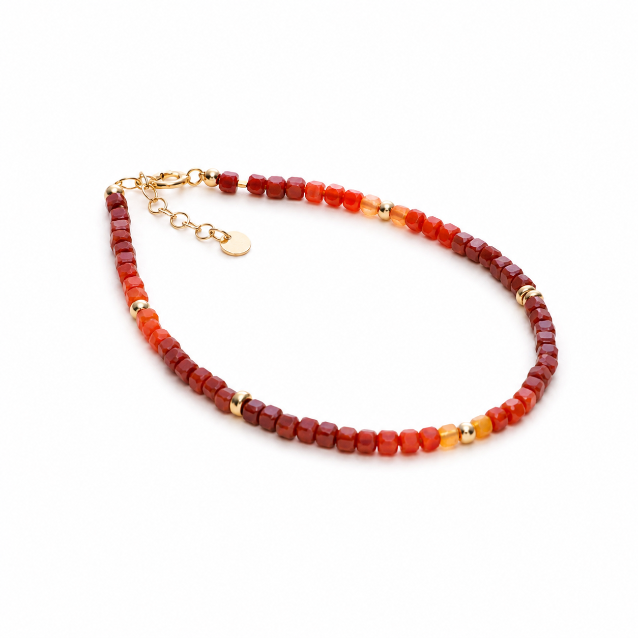 Agate Bracelet - gradient volcano