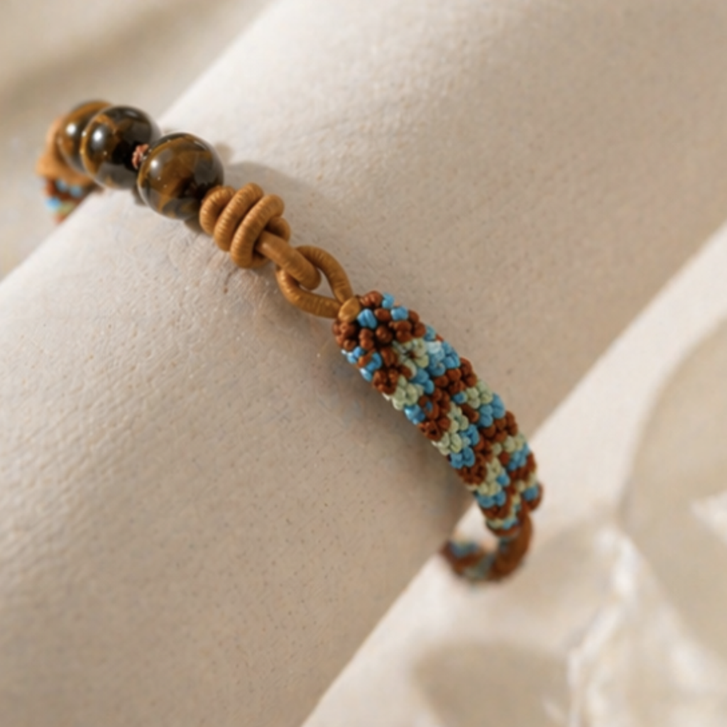 Golden Eye Tiger Bracelet