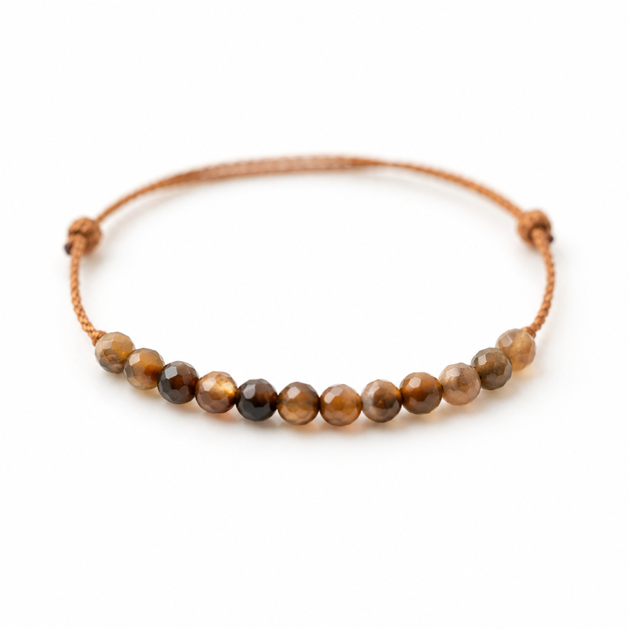 Earth Balance Agate Bracelet