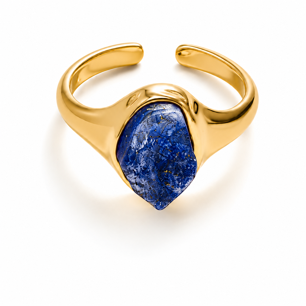 Lapis Lazuli Open Ring