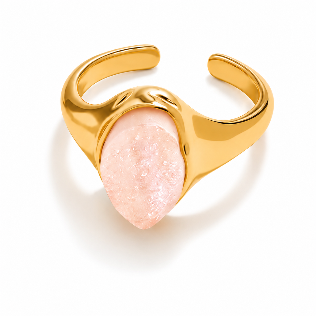 Rose Quartz Ring