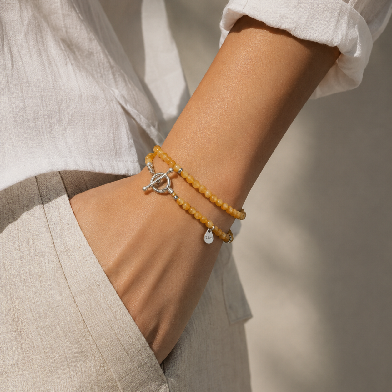Amber Sunlight Bracelet